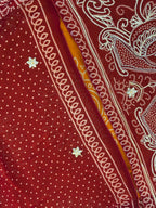 ✨ Ethnic Elegance Gota Work Saree ✨