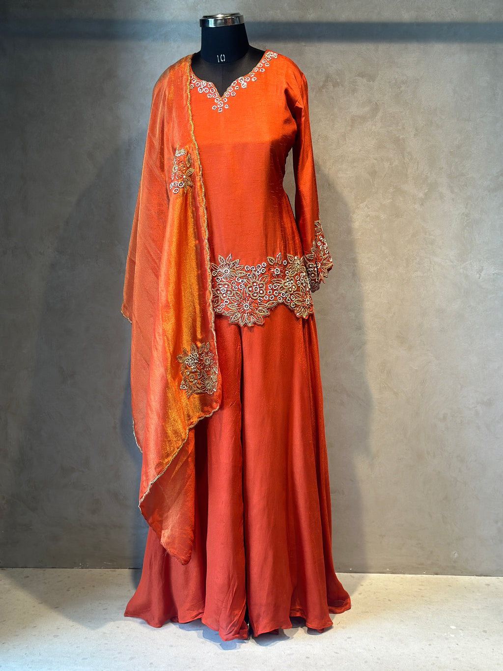 BEAUTIFUL INDO-FUSION PLAZO SET