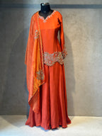 BEAUTIFUL INDO-FUSION PLAZO SET