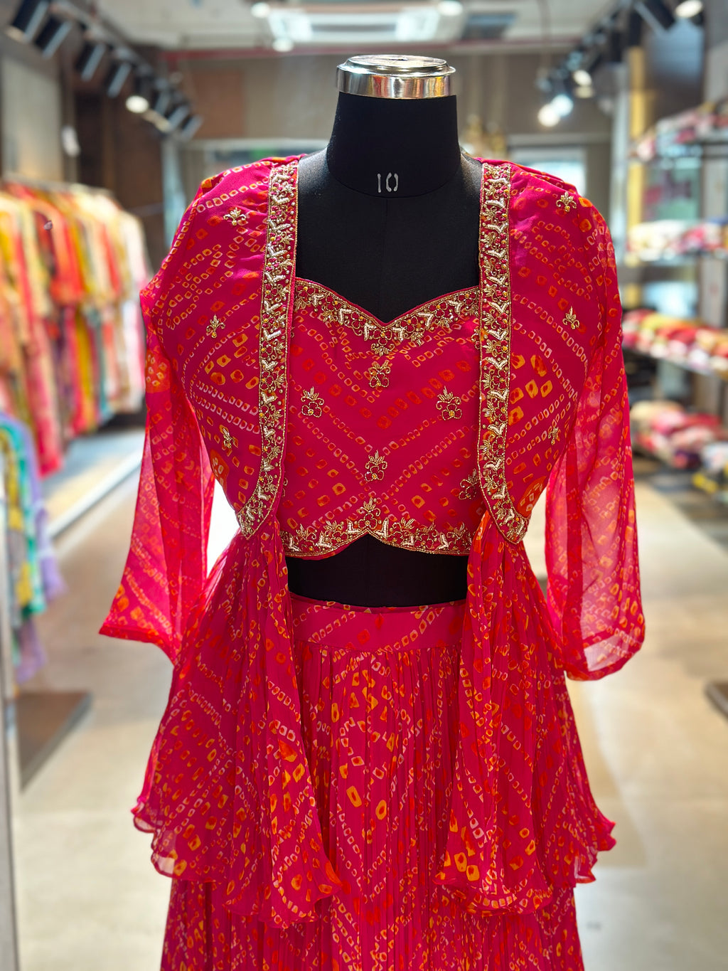 BHANDEJ LEHNGA WITH SHURG SET