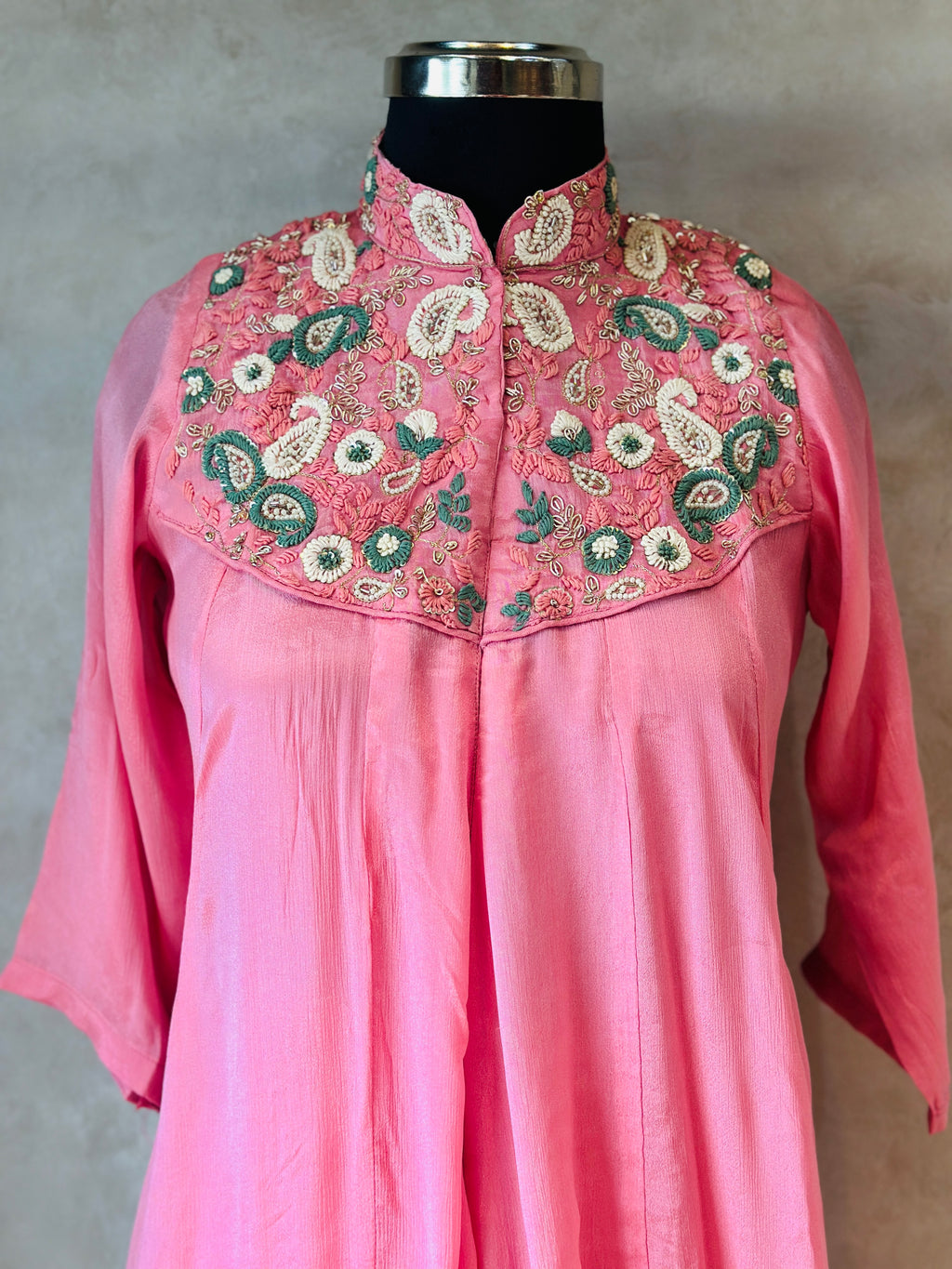 PREMIUM HIGH NECK HANDWORK CO-ORD SET