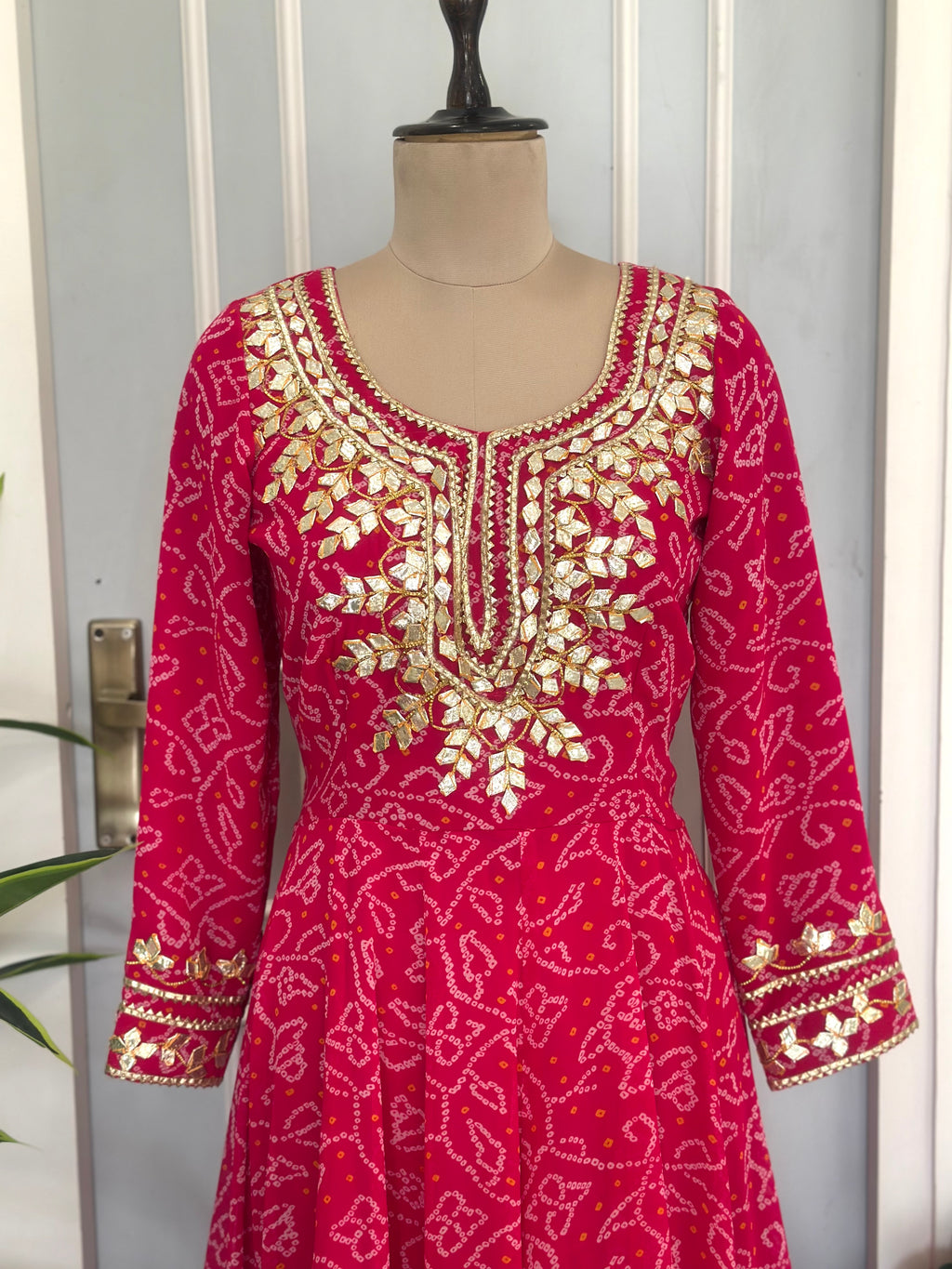 ✨Royal Flare Bandhani Anarkali Set ✨