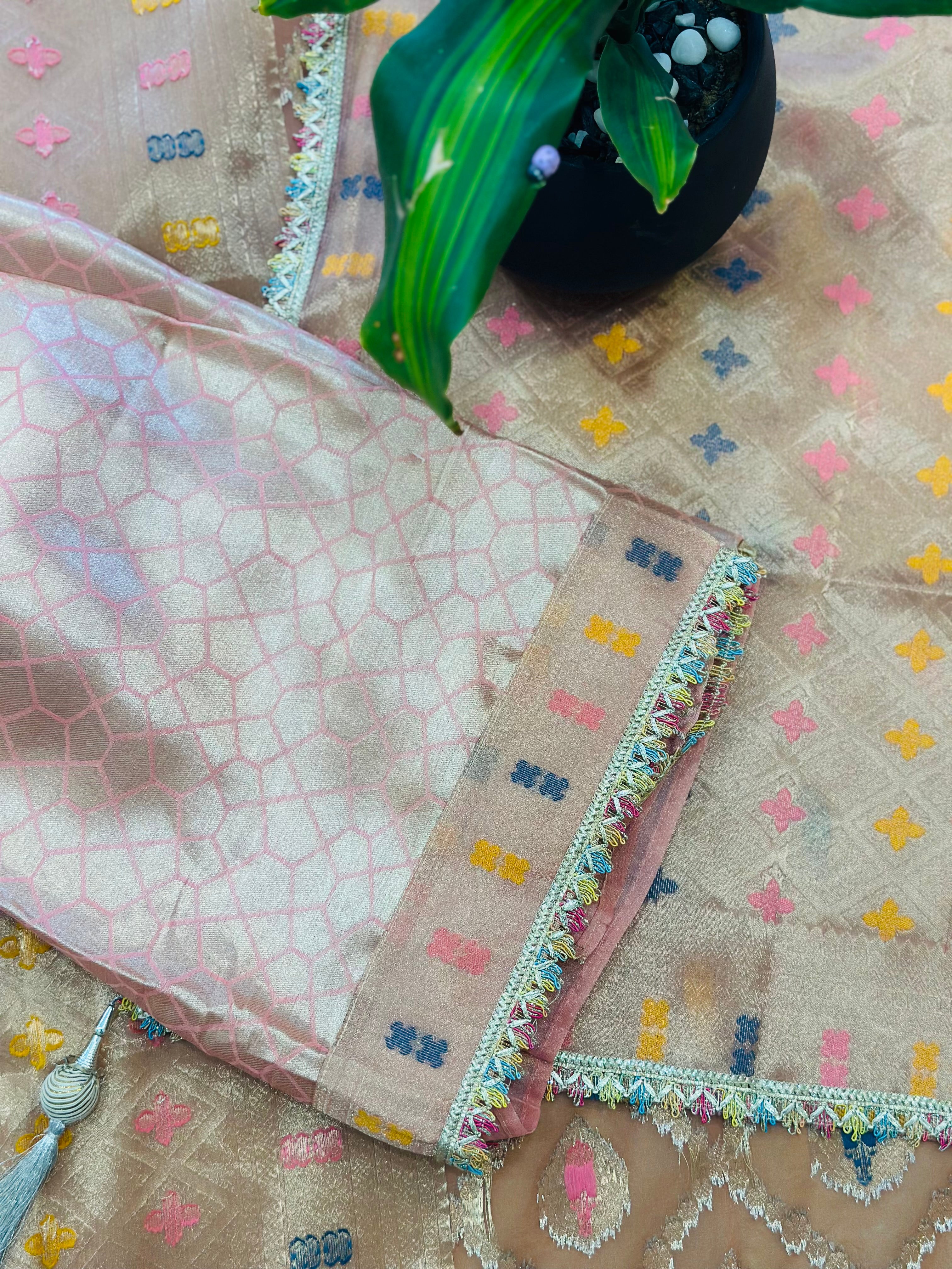 Graceful Pastel Floral Suit Collection (Unstitched)