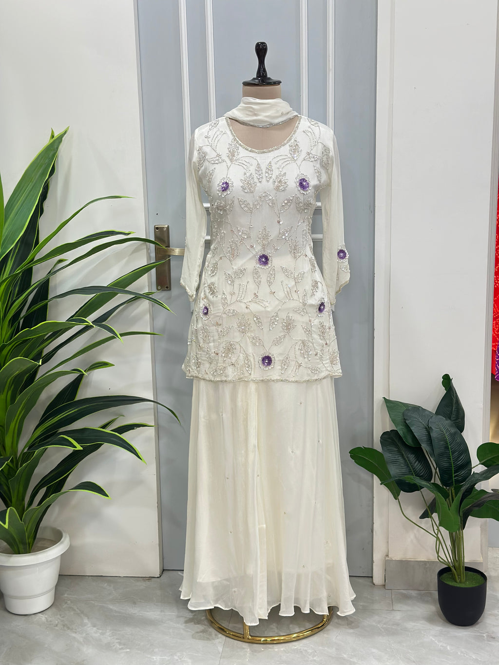 Premium Occasion Wear Plazo Set