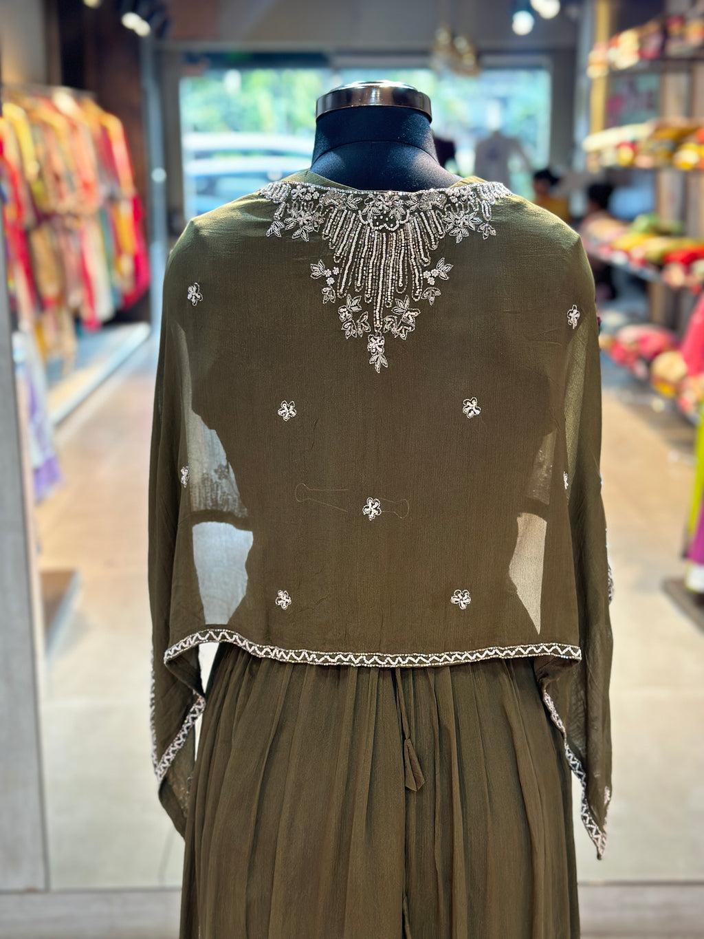 LONG GOWN WITH SHORT JACKET