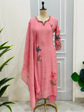 Beautiful Hand Embroidered Kurta Set