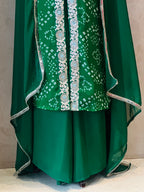 BEAUTIFUL BHANDEJ SPECIAL PLAZO SET