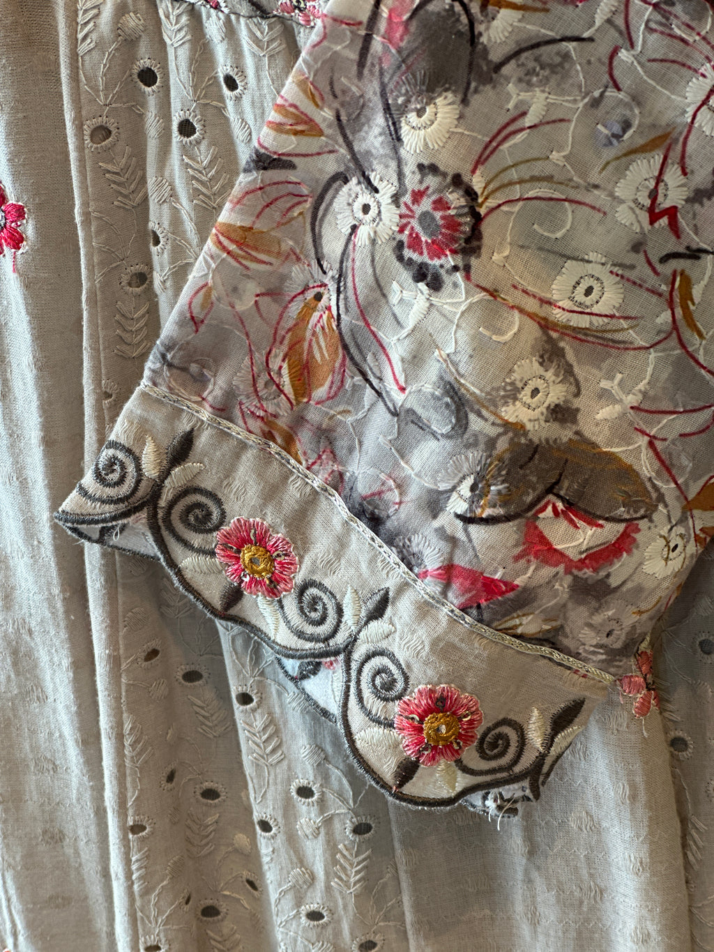 BEAUTIFUL ANARKALI SUIT WITH HANDWORK