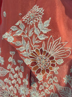 PURE CHINON HANDWORK CO-ORD SET