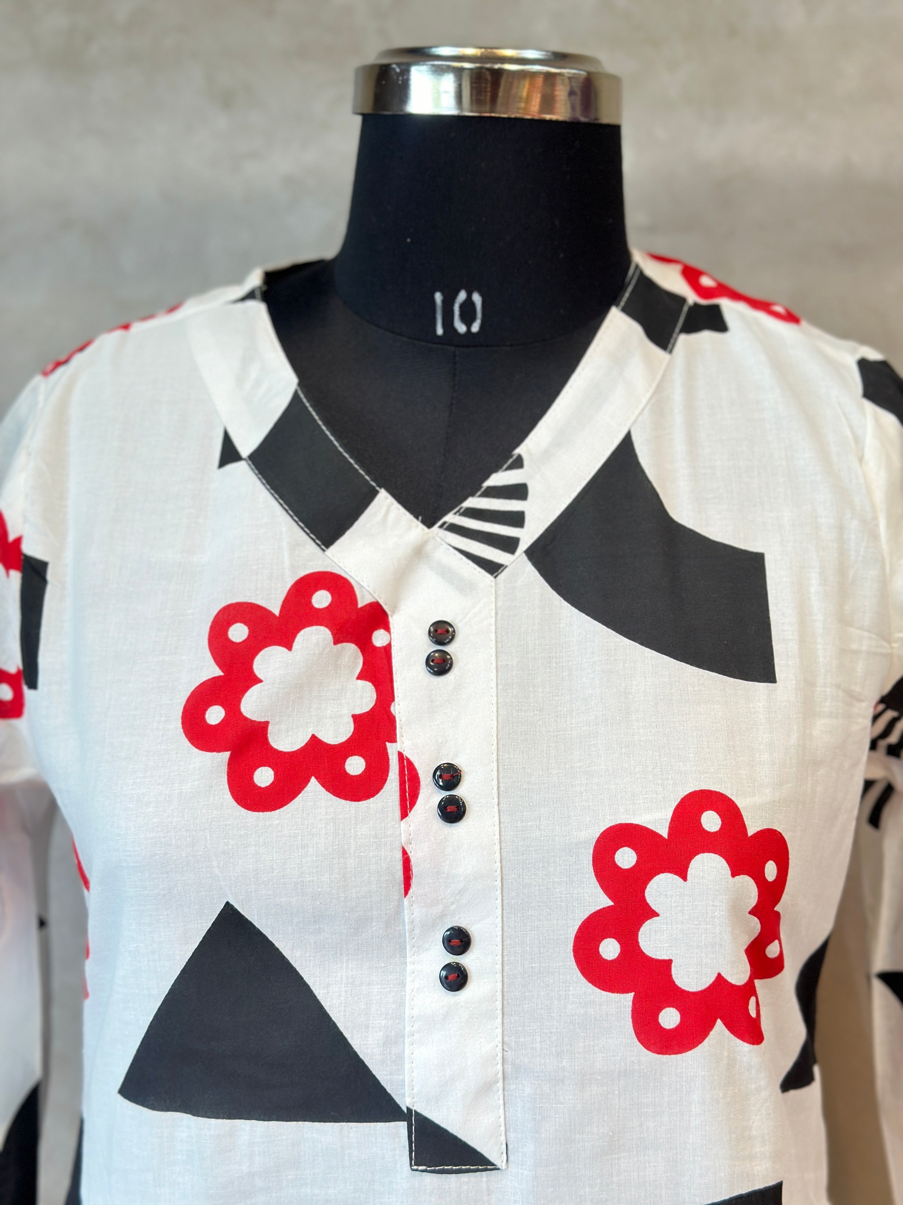 TWO PIECE COTTON SUIT SET