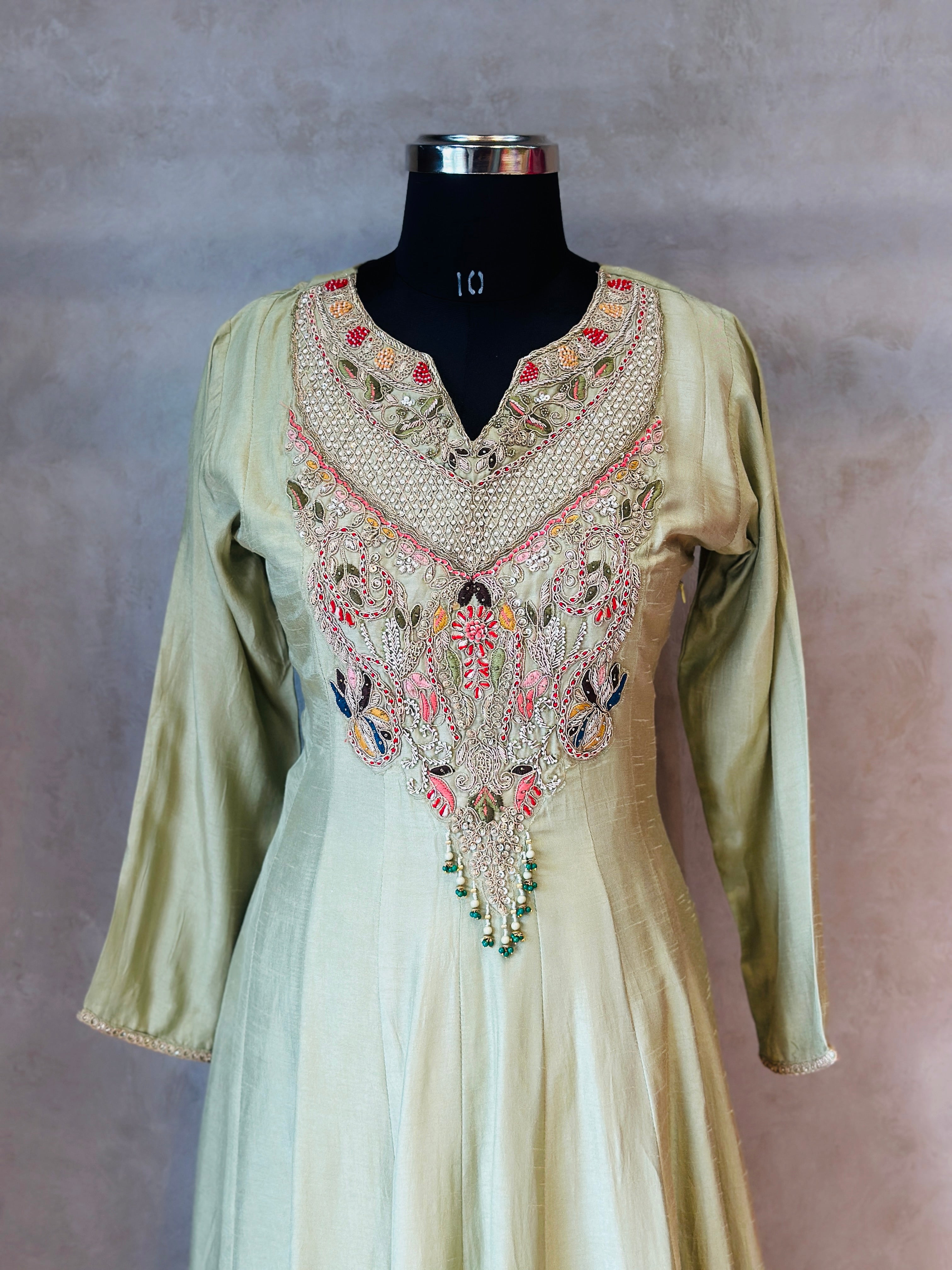 PREMIUM ZARDOSI HANDWORK ANARKALI SUIT
