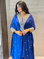 RAKHI SPECIAL ZARDOSI HANDWORK ANARKALI SUIT