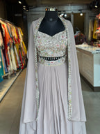 INDO-FUSION WITH SLIT SKIRT