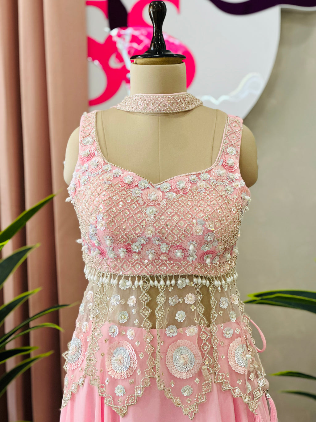 Premium Handwork Detailing Skirt Set