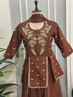 Karwa Chauth Special Royal Handwork Skirt Set