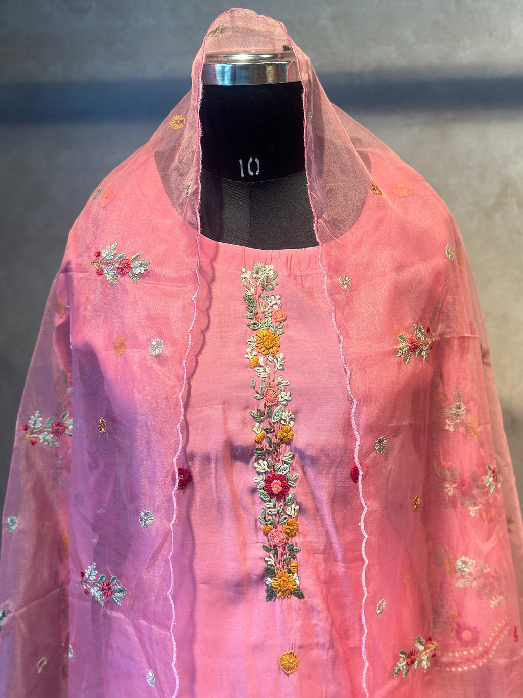 HAND EMBROIDERED SUIT SET