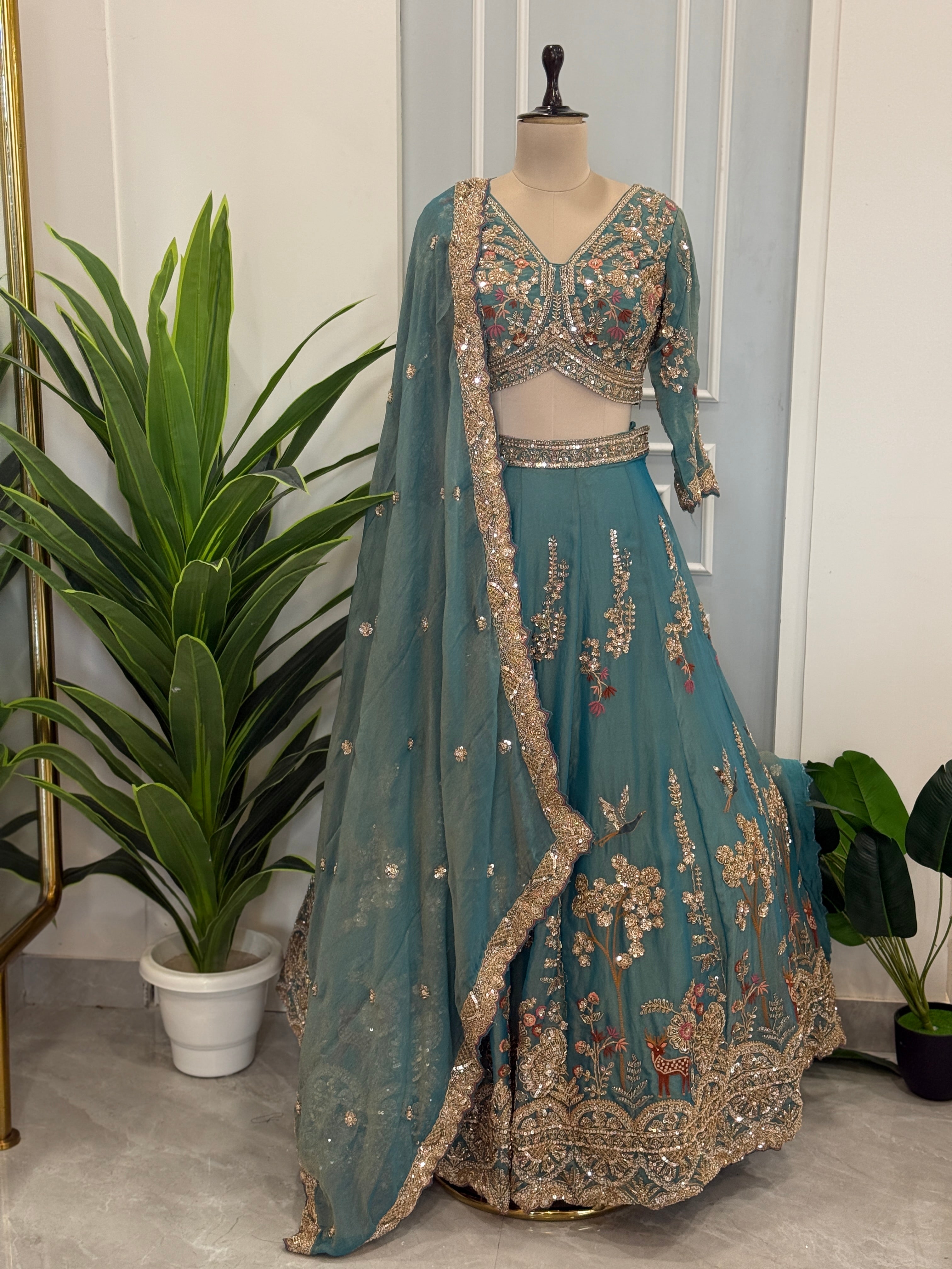 Royal Festive Designer Lehenga Set
