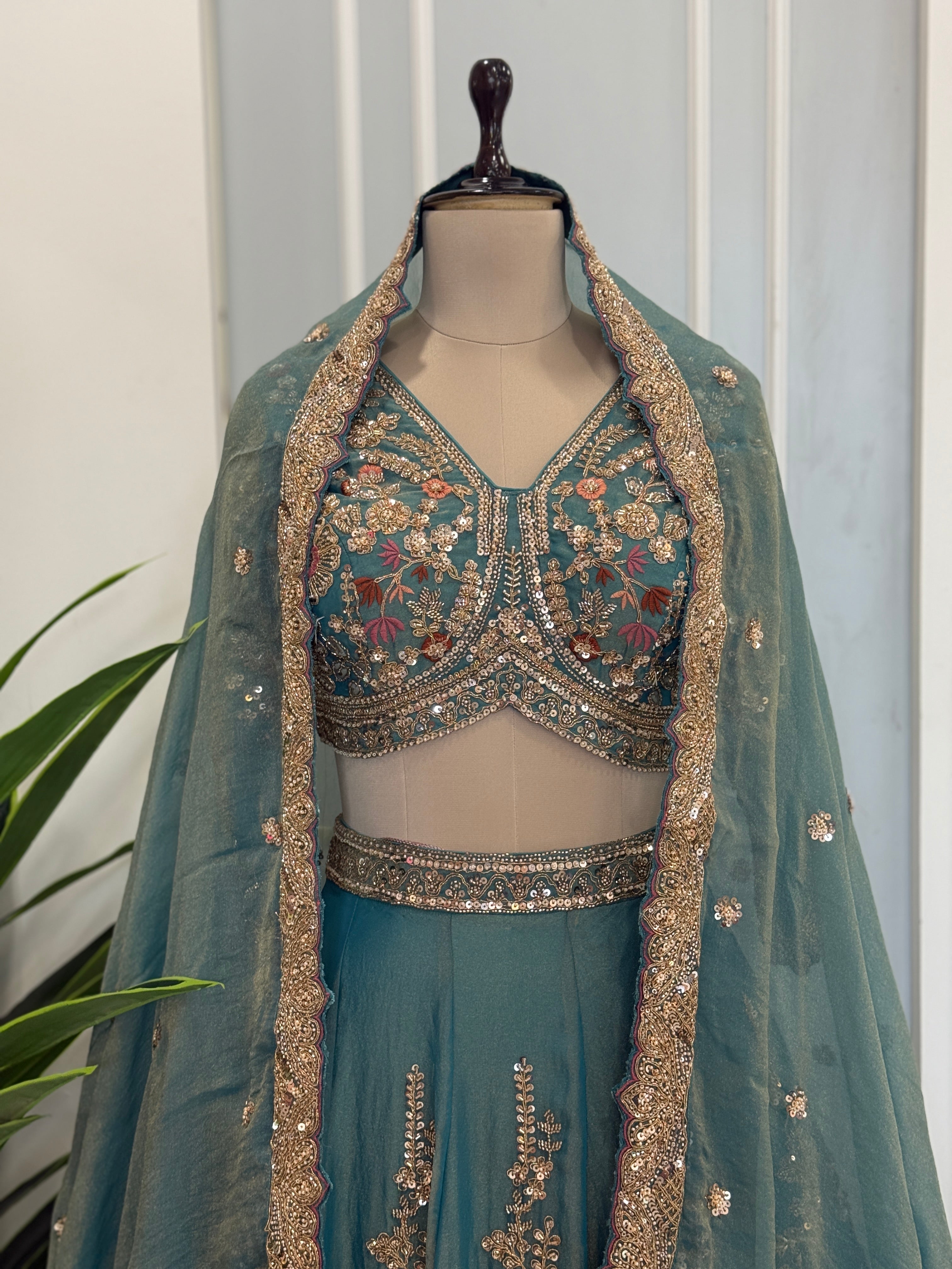 Royal Festive Designer Lehenga Set