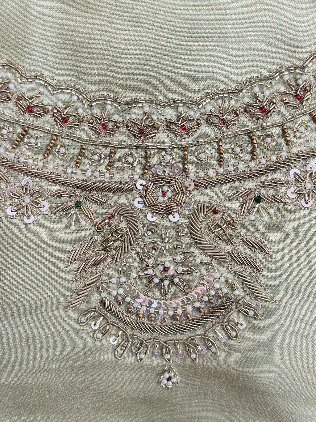 Premium Handwork Unstitched Suit Set