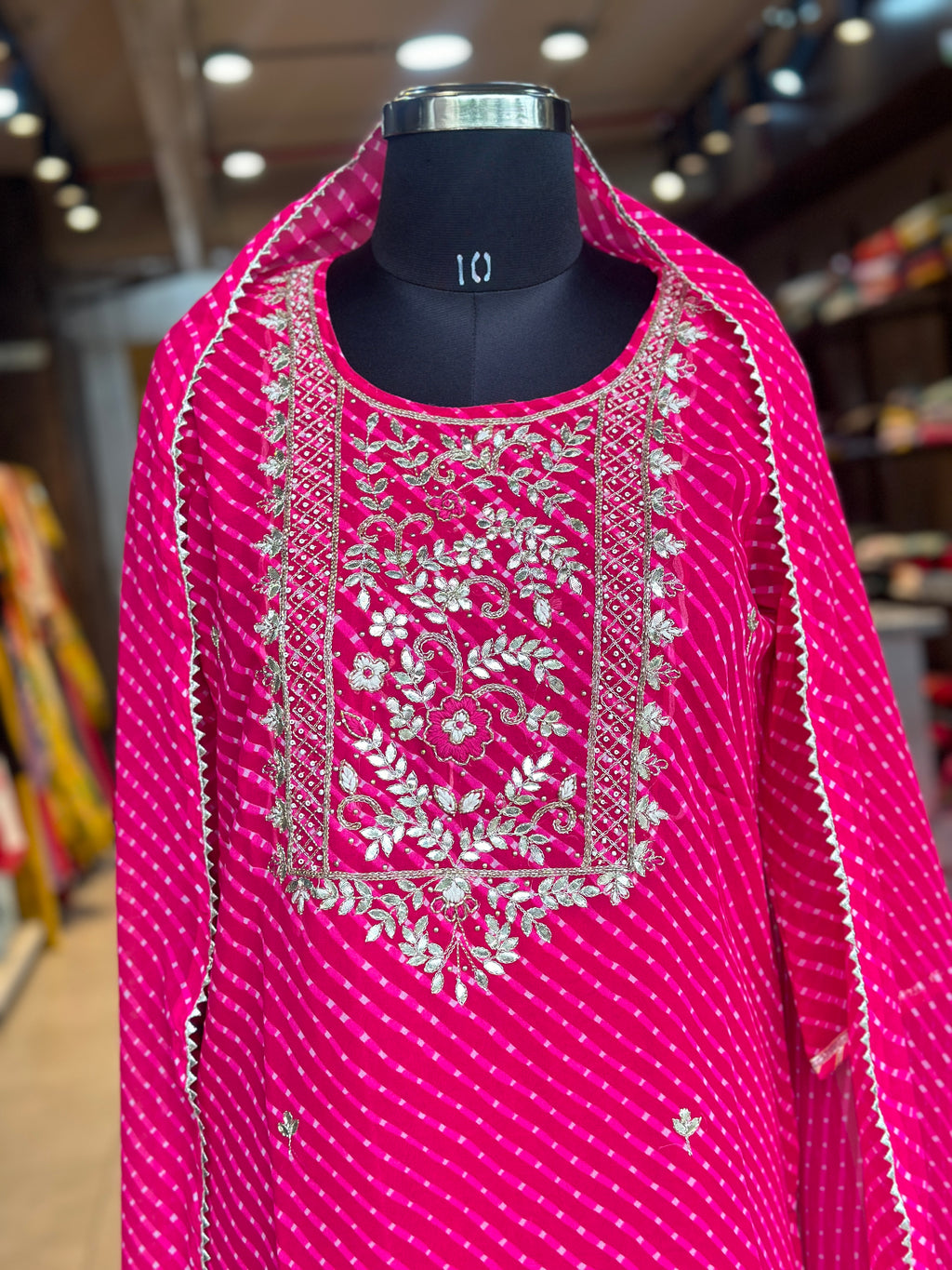 MOTHDA SPECIAL HANDWORK PLAZO SET