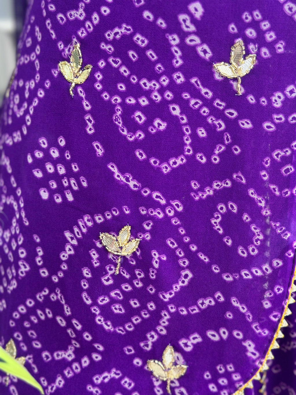 Bhandhej Handwork Peplum Skirt Set