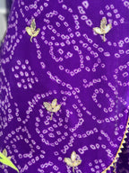 Bhandhej Handwork Peplum Skirt Set