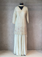 BEAUTIFUL HANDWORK PLAZO SET