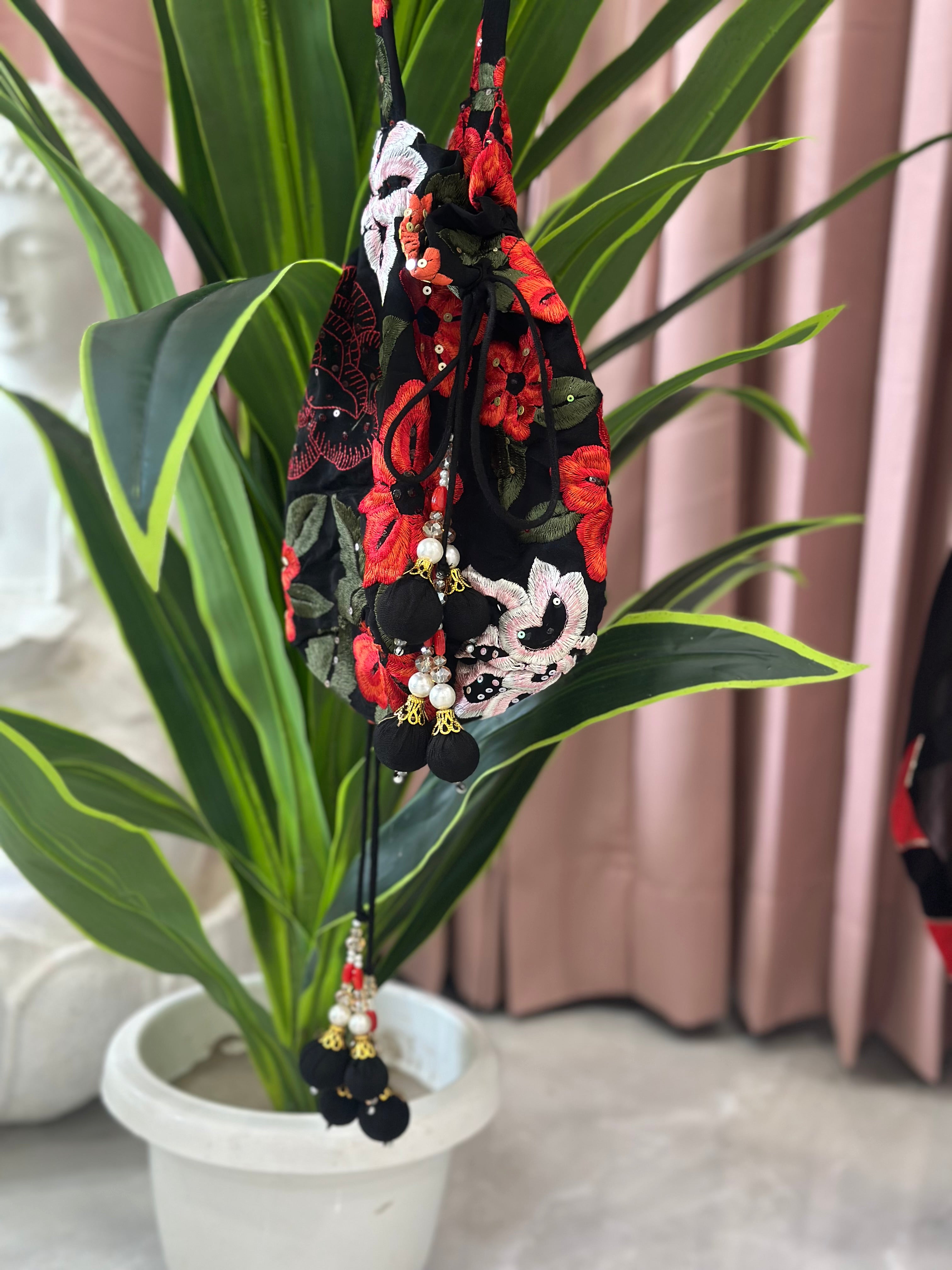 Premium Floral Handwork Kurta Set with Elegant Organza Dupatta