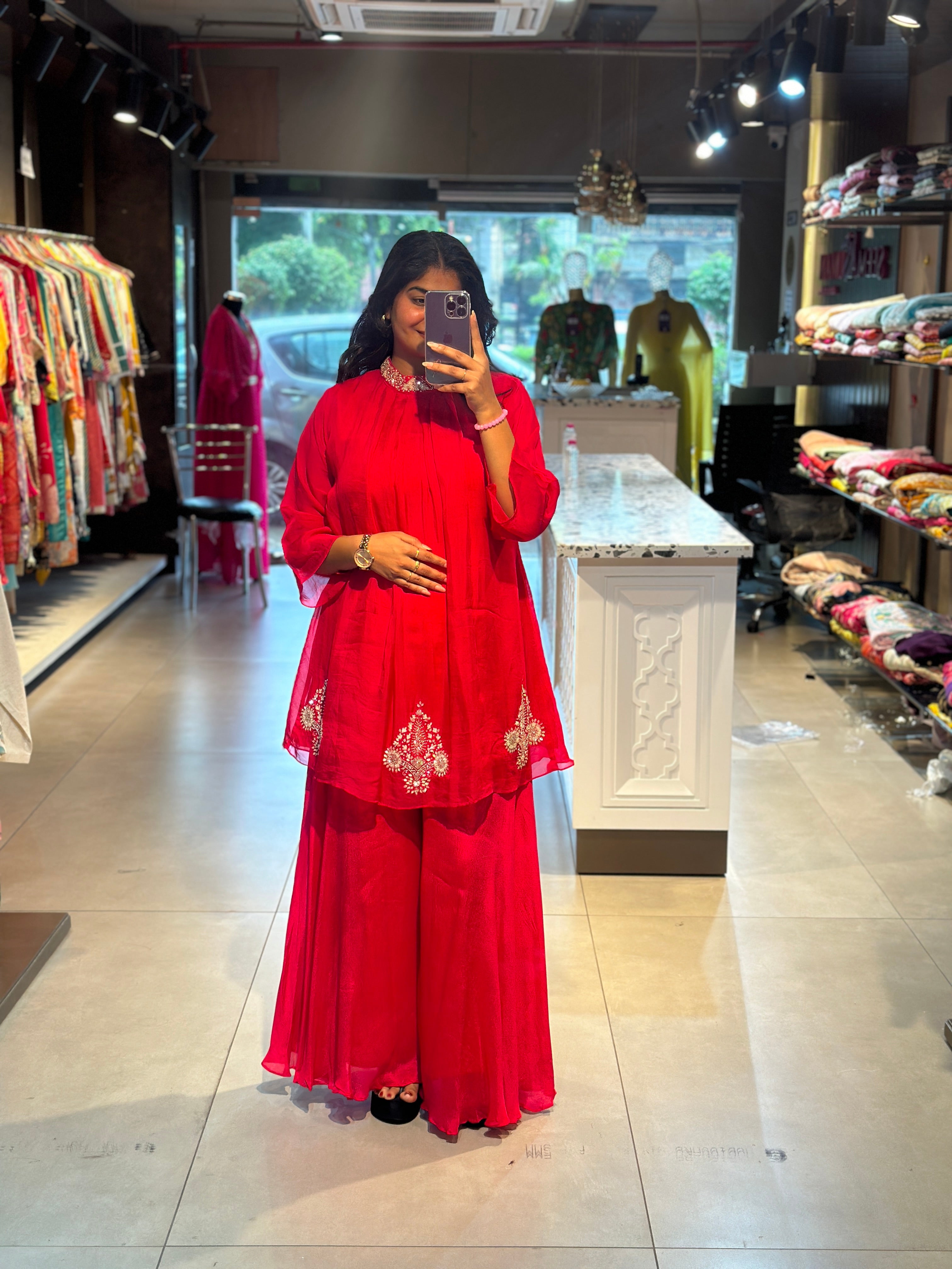 HIGH-NECK CO-ORD SET