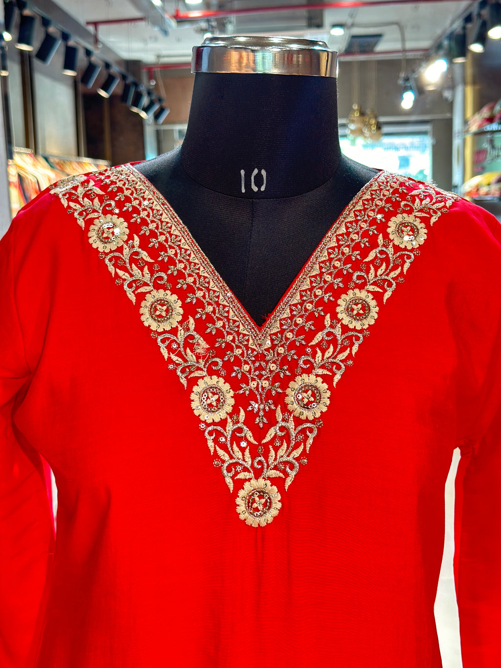 BANARASI STRAIGHT SUIT SET
