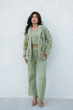 CO-ORD SET WITH JACKET