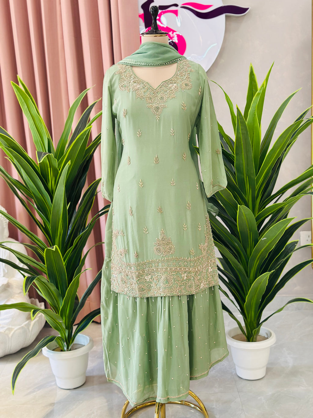 Classic Charm Sharara Set