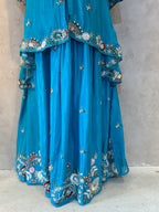 INDO-FUSION PEPLUM LEHNGA SET
