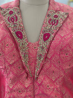 Royal Brocade Jacket Skirt Set