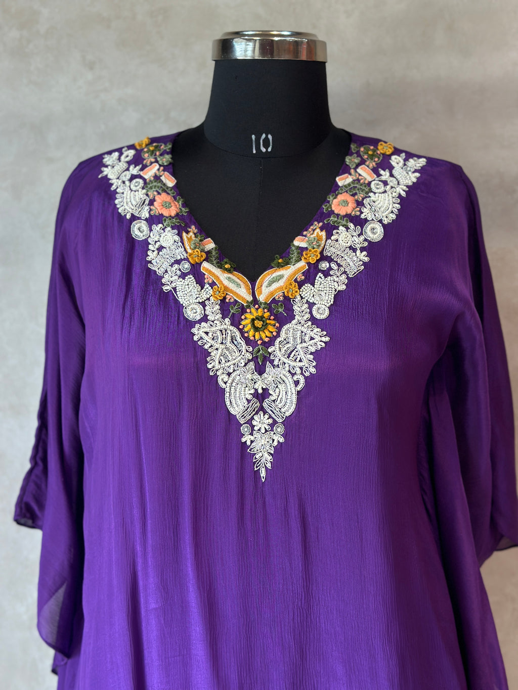 TRENDY KAFTAN IN  HANDWORK