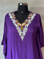 TRENDY KAFTAN IN  HANDWORK