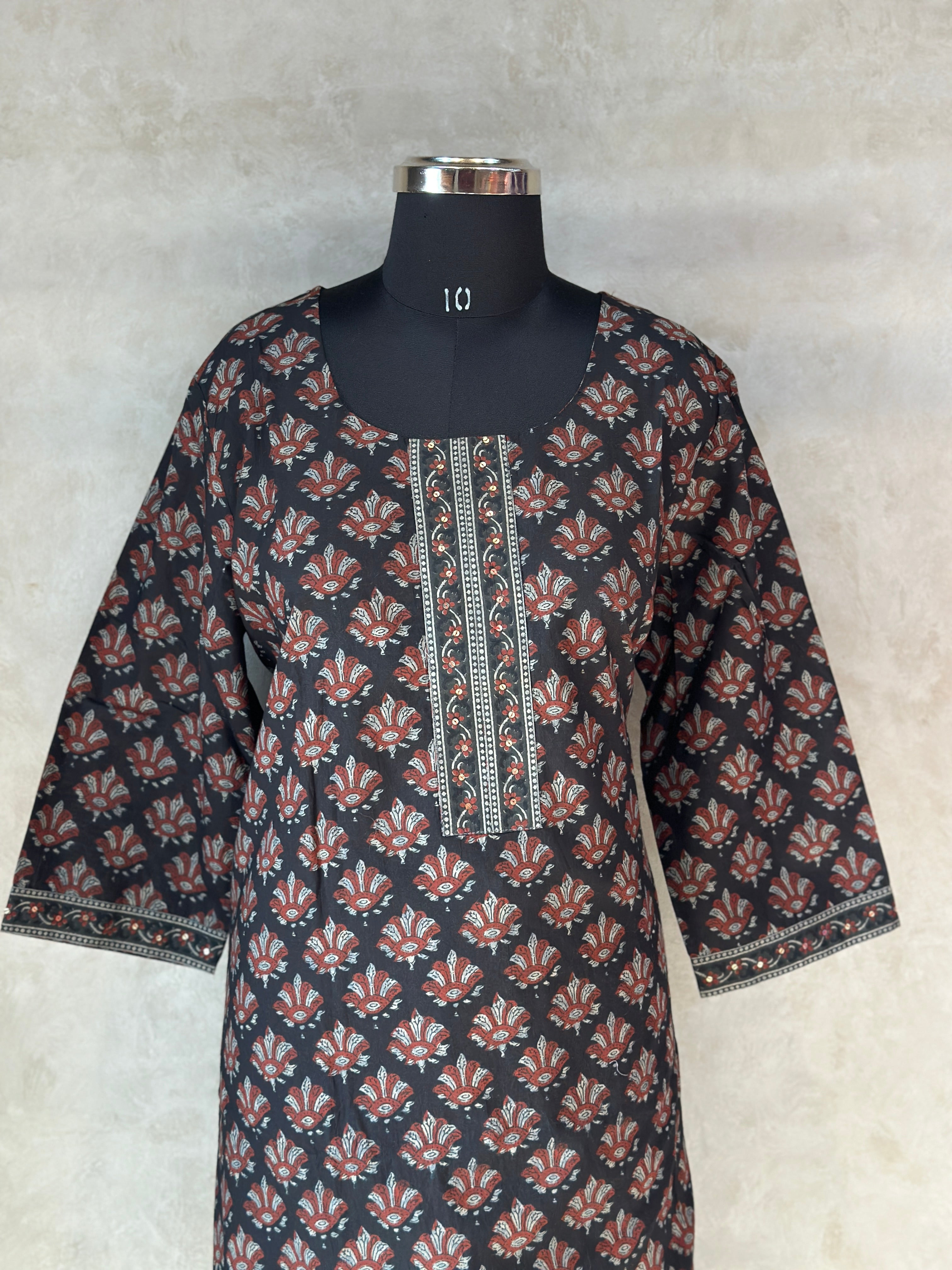 COTTON SUIT SET WITH DUPATTA