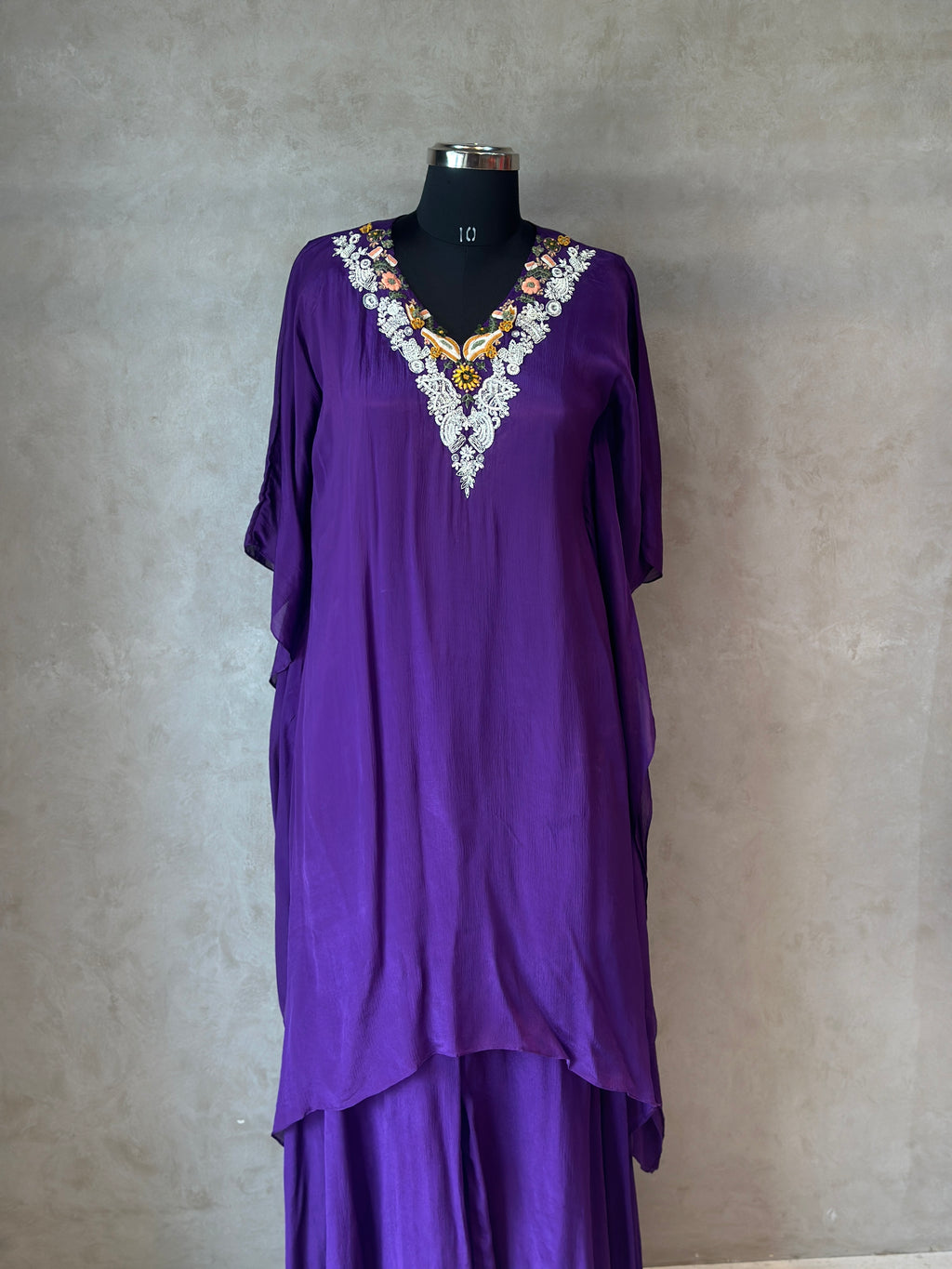 TRENDY KAFTAN IN  HANDWORK