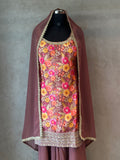 INDO FUSION SHARARA SET