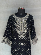 EMBROIDERED SUIT SET