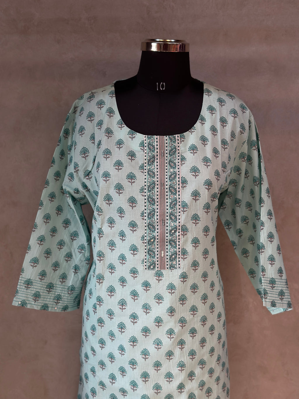 THREE PIECE COTTON SUIT SET