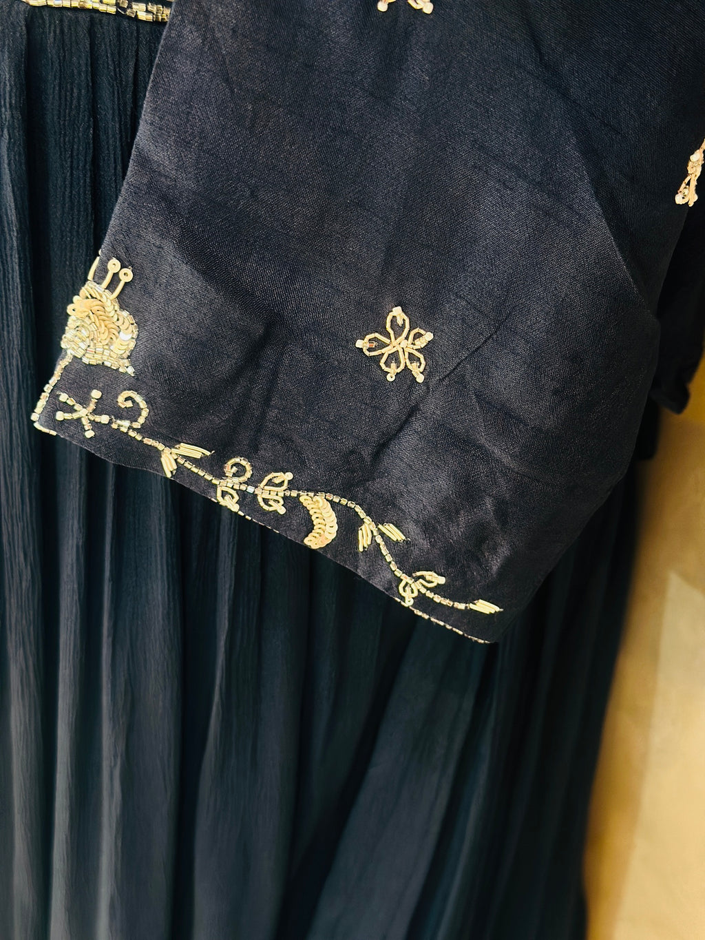 PURE CHINON INDO-FUSION GOWN