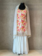 INDO FUSION SHARARA SET