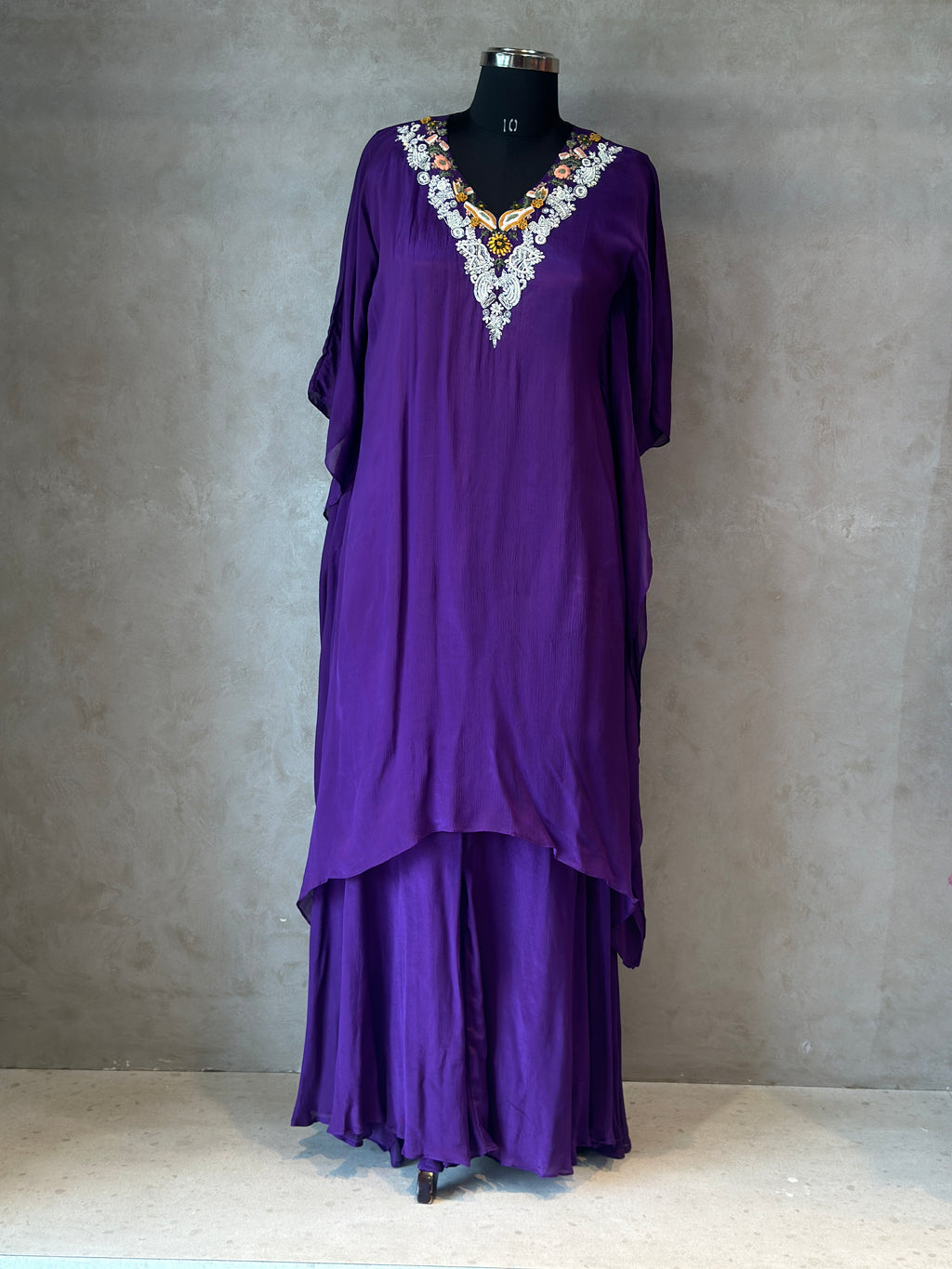 TRENDY KAFTAN IN  HANDWORK