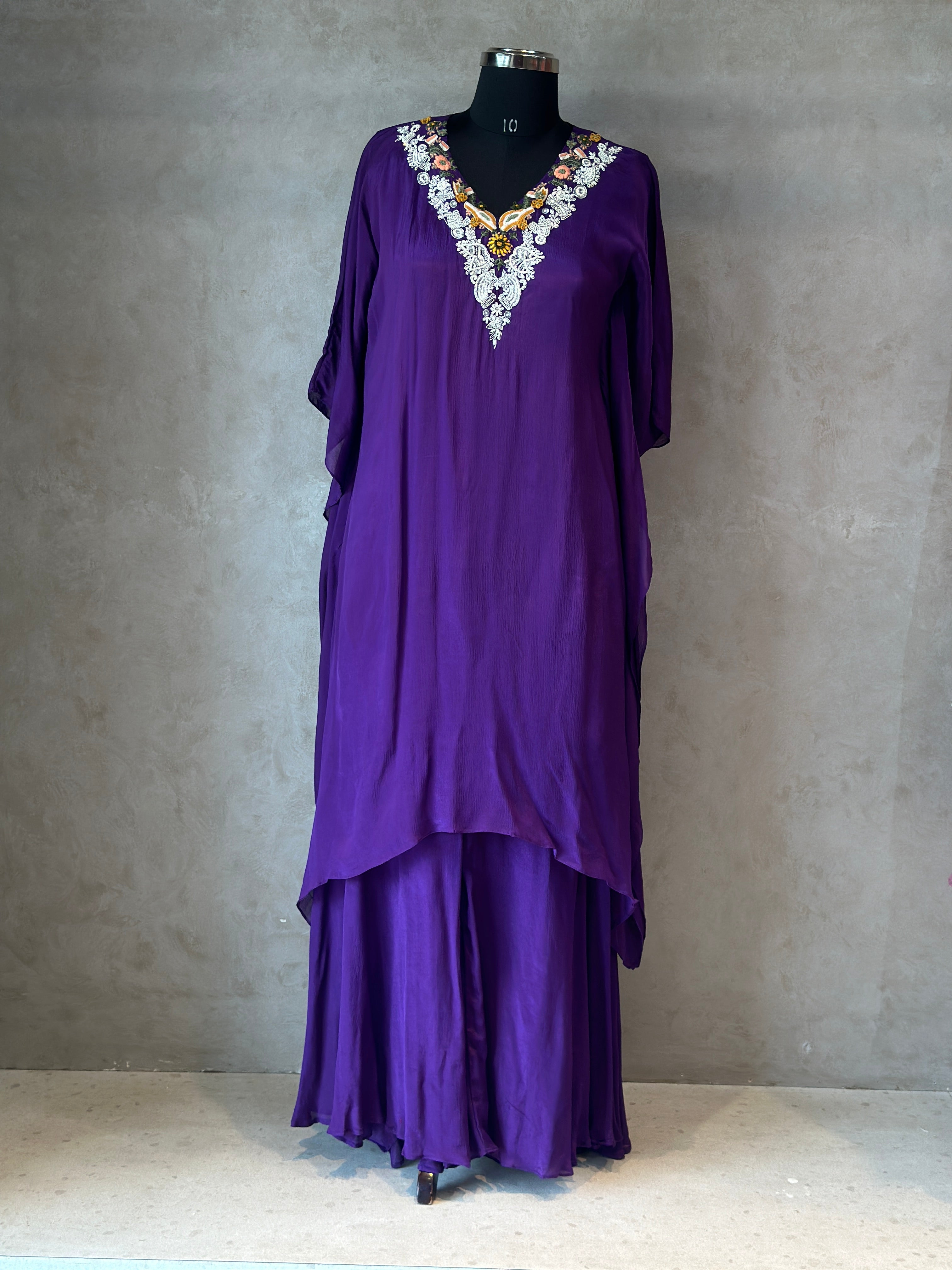 TRENDY KAFTAN IN  HANDWORK