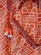 THREE PIECE BHANDEJ SUIT SET