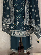 EMBROIDERED SUIT SET