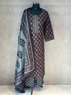 COTTON SUIT SET WITH DUPATTA
