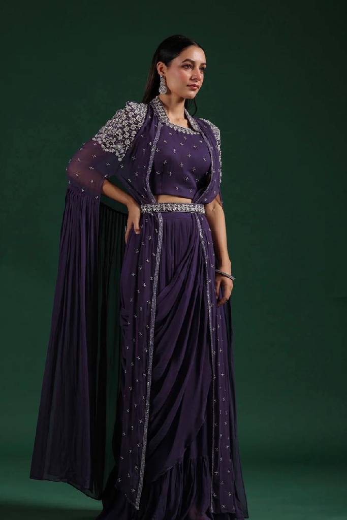 Drap Saree With Shurg