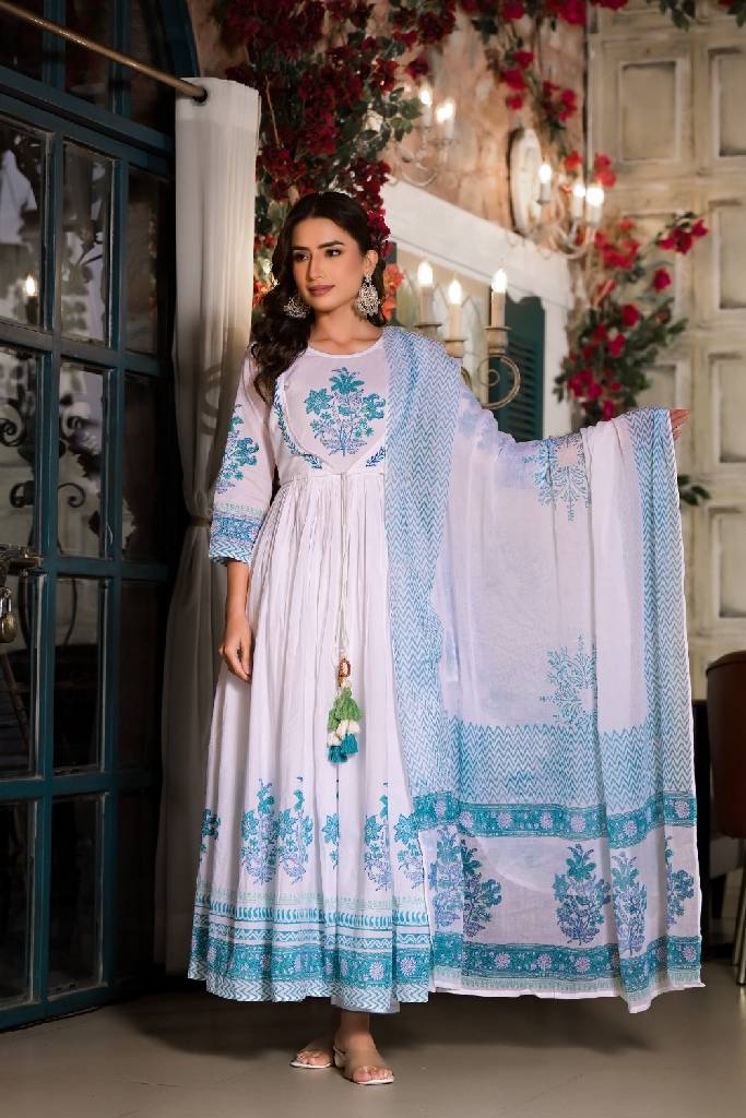 Anarkali With Jacket Suit